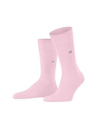 BURLINGTON | Chaussettes homme DUBLIN SO 40-46 bleu nuit | rosa